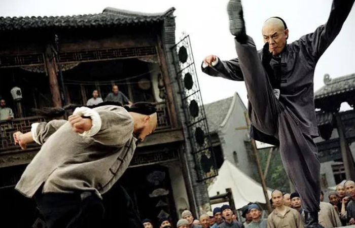 Jet Li in action