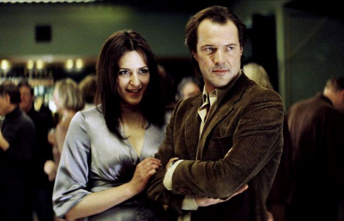 Ulrich Mühe and Martina Gedeck in The Lives of Others poster