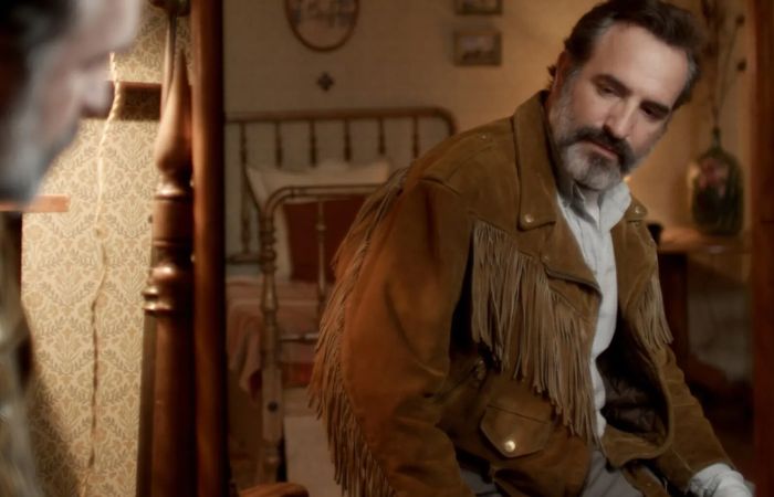 Jean Dujardin in a scene from Deerskin